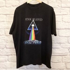 Pink Floyd 2XL T Shirt Dark Side Of The Moon Men’s / Unisex Black Band Tee